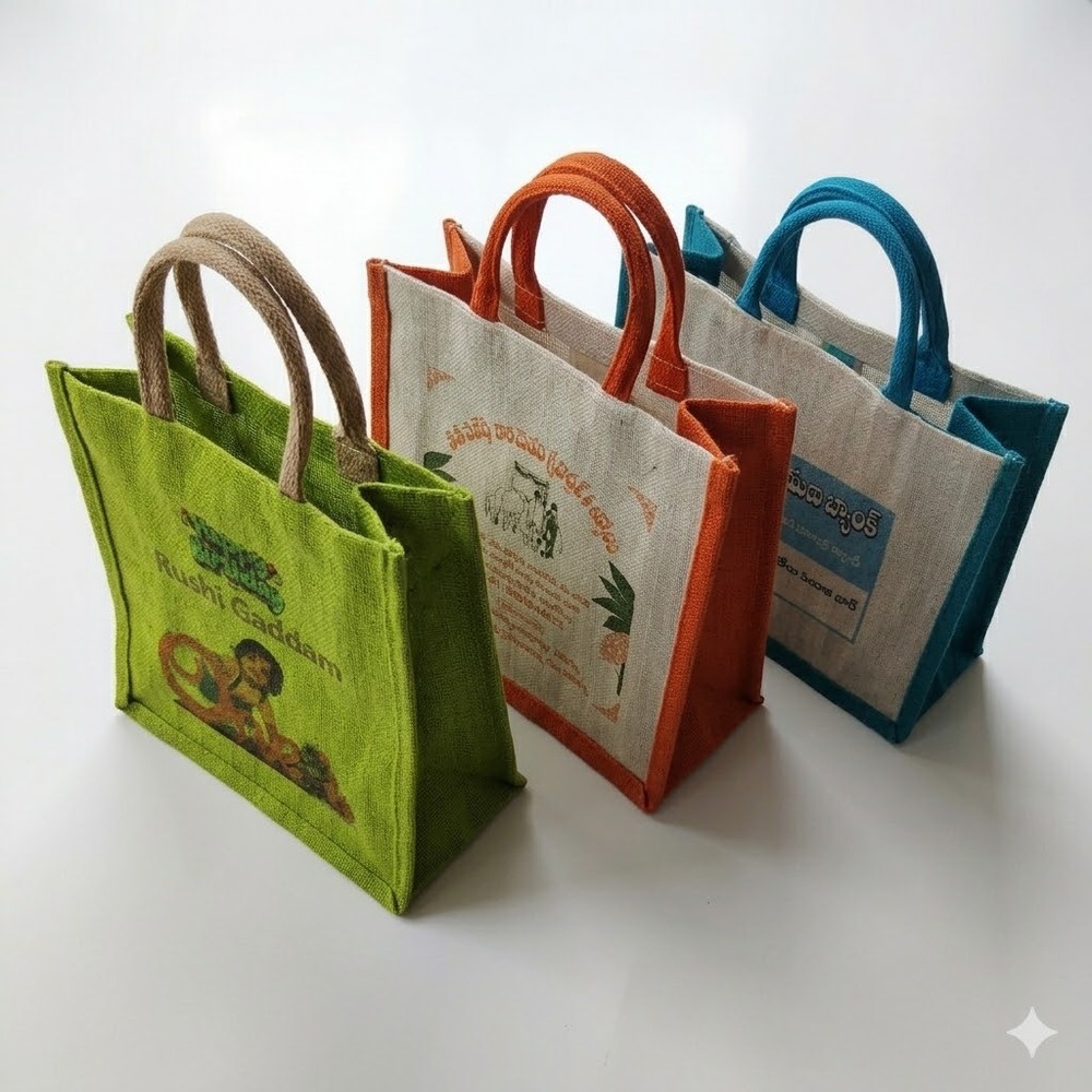 Customised Digital Printing Jute Bags