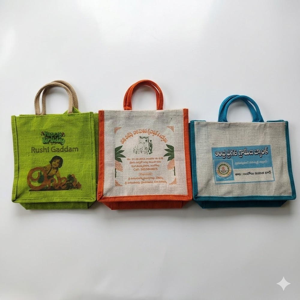Customised Digital Printing Jute Bags