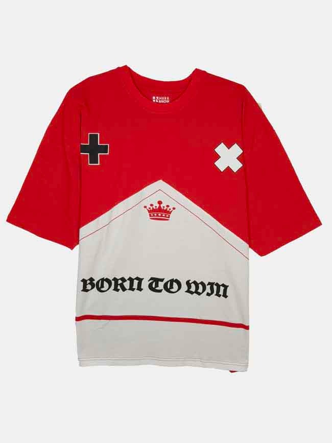 M11647 | HERE & NOW Mens Cut n Sew T-Shirt