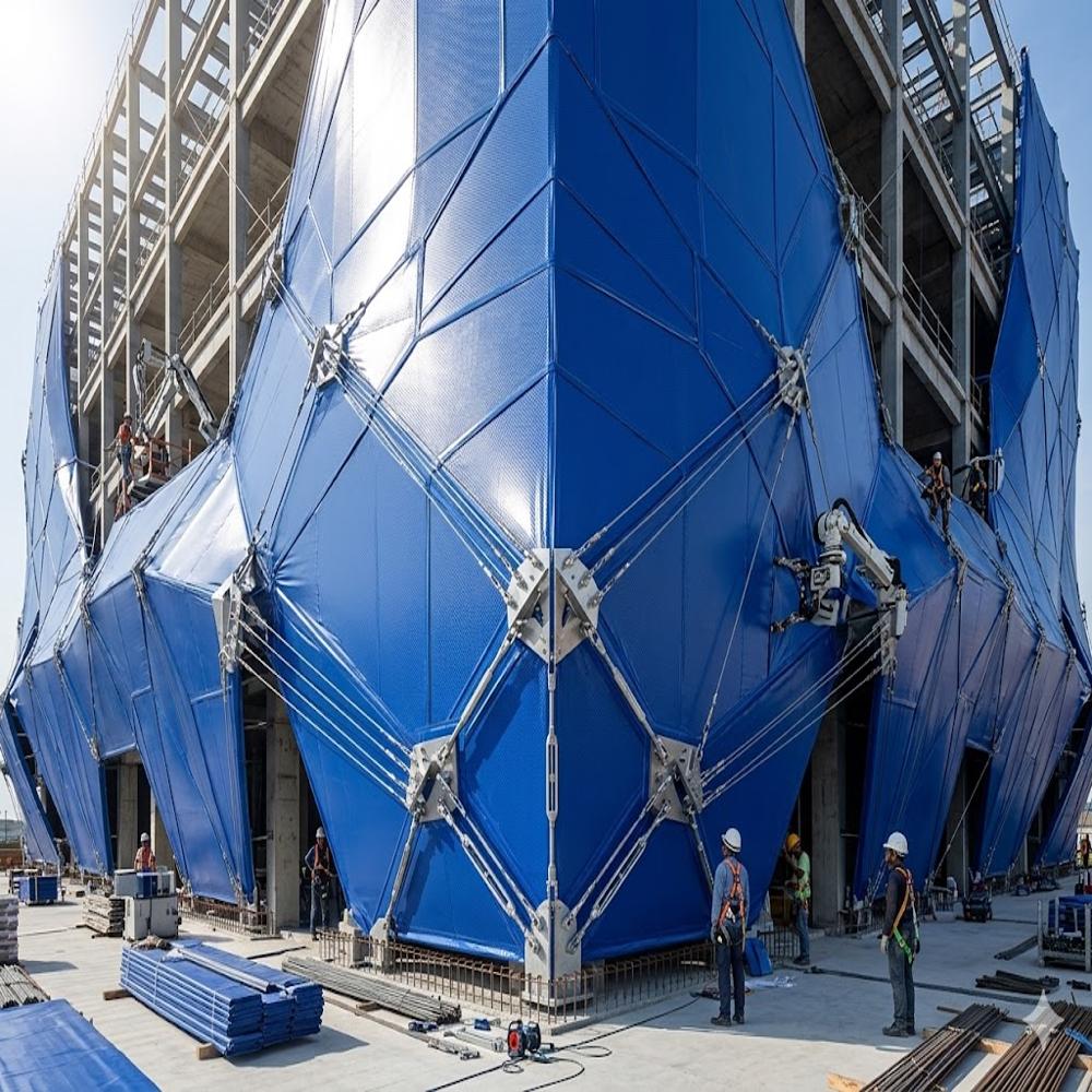 HDPE Construction Tarpaulin