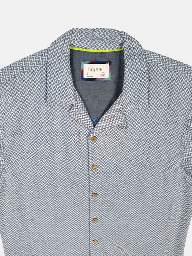 M11645 | Mens Jacquard Shirt