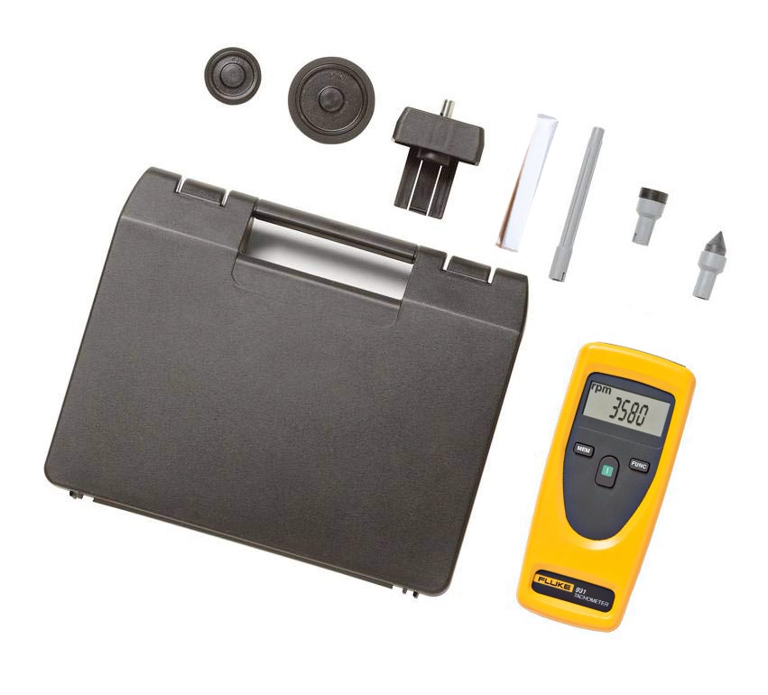 Fluke 931 (Contact Tachometer) - Color: Yellow