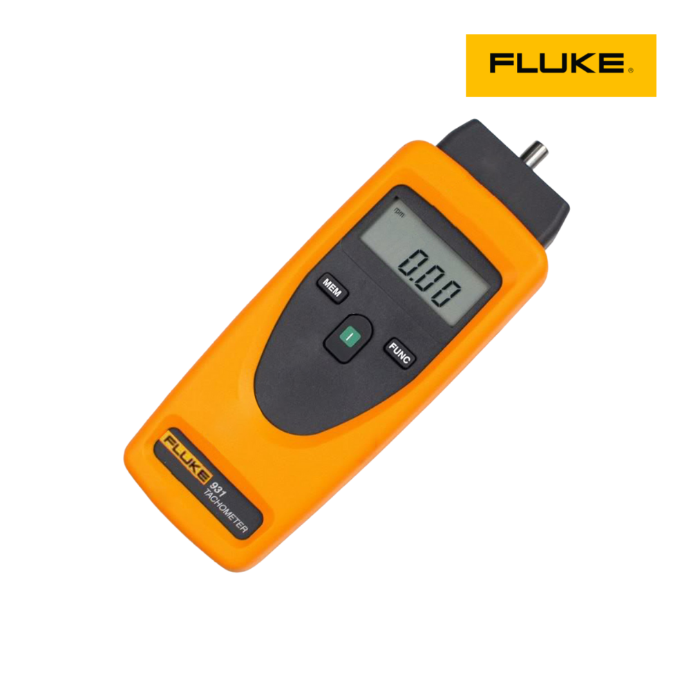 Fluke 931 (Contact Tachometer) - Color: Yellow