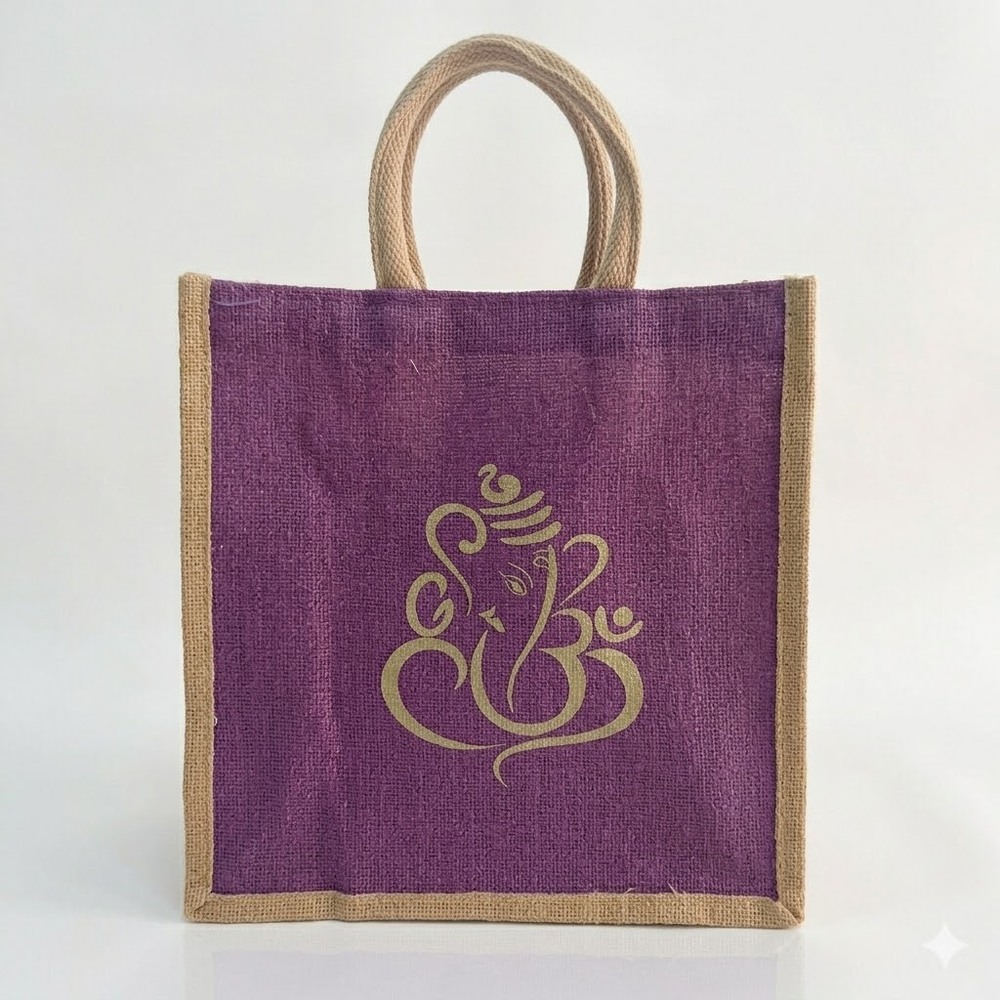Printed Jute Bag - Feature: Eco-friendly