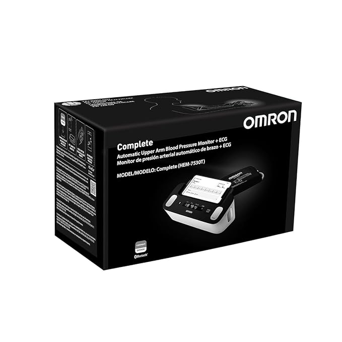 Omron Complete ECG Machine + BP Monitor (Bluetooth, AFib Detection)