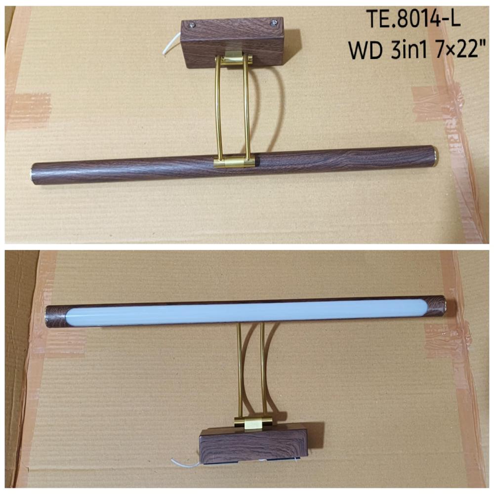 MIRROR LIGHT WOOD 3IN1
