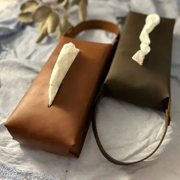 Tissue Boxes - Color: Black