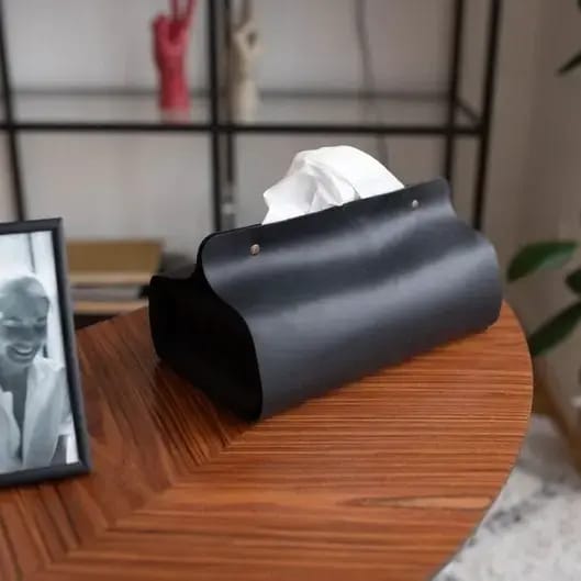 Tissue Boxes - Color: Black