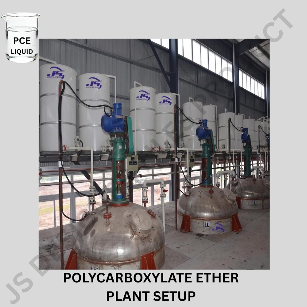 POLYCARBOXYLATE ETHER PLANT SETUP