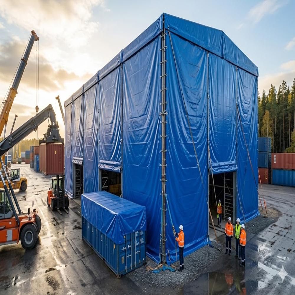 HDPE Waterproof Industrial Tarpaulin