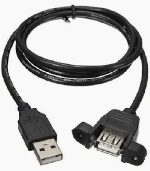 PANEL MOUNTING USB CABLE