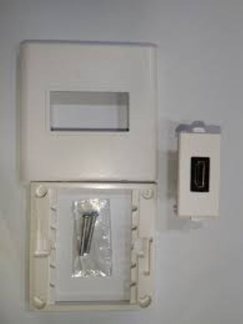 1 port 0 Faceplate For HDMI Wall Mount 