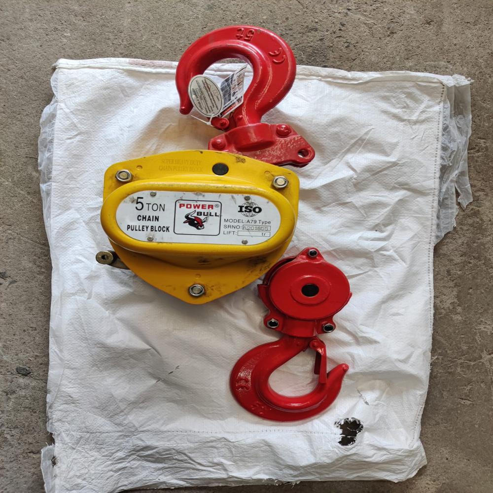Chain Pulley Block - Standard 1 Ton To 20 Ton - Application: Lifting And Material Handling