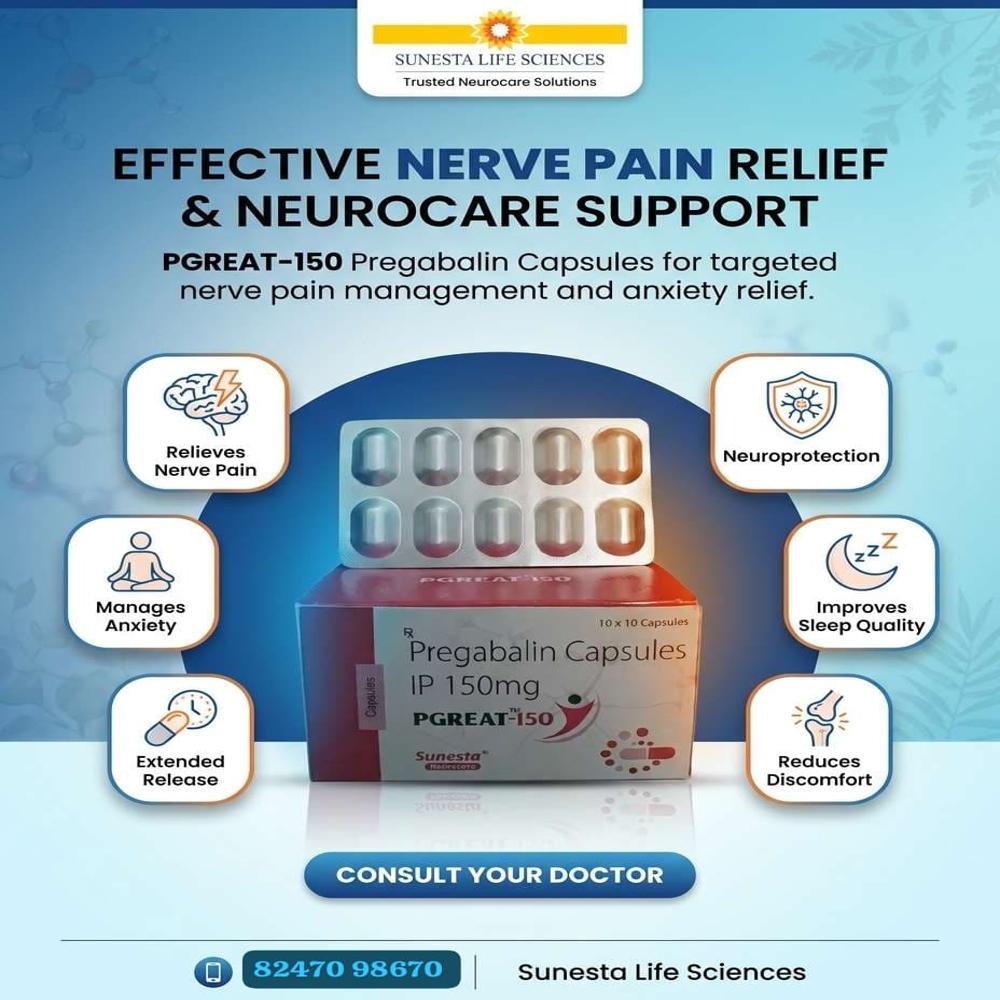 PGREAT - 150 MG CAPSULES
