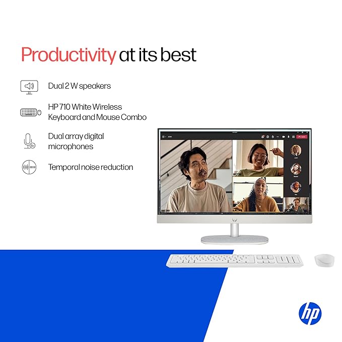 HP All-in-One, CORE I 5 / 13th GEN / MODLE- 27-CR0417IN