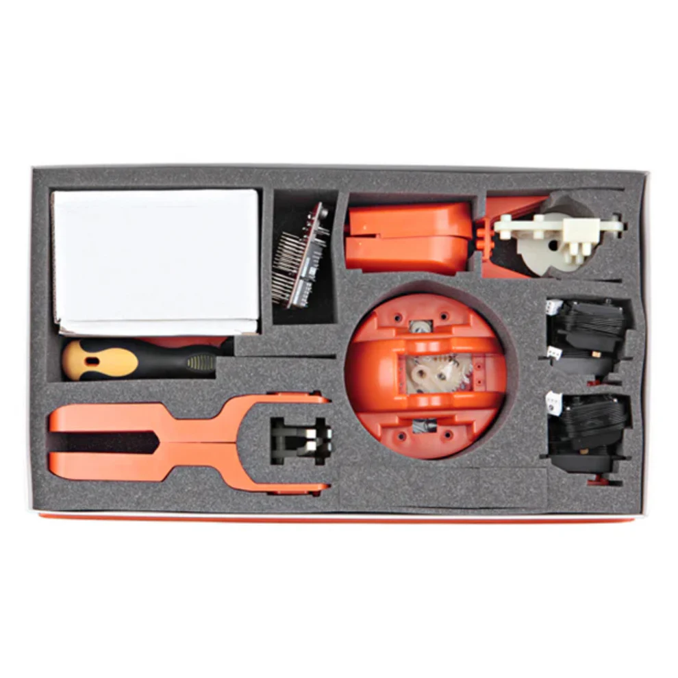 Arduino TinkerKit Braccio Robotic Arm Kit 6-Axis Programmable & Adjustable Arm Kit For DIY Projects, Robotics Learning, and STEM Education