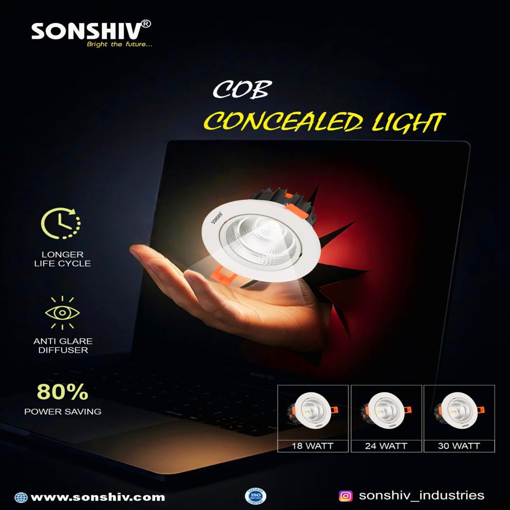 COB CONCEALED LIGHT 7W