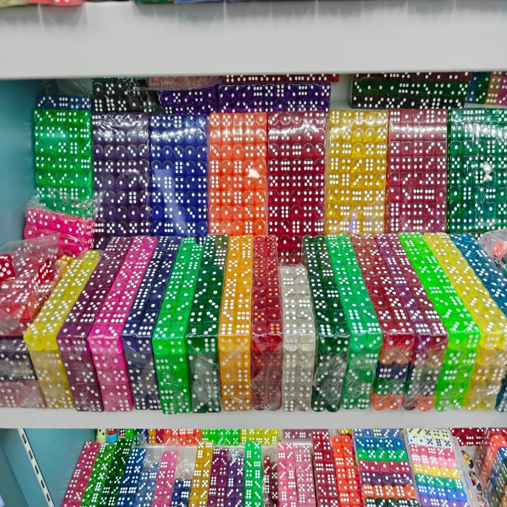 Acrylic dice 14mm