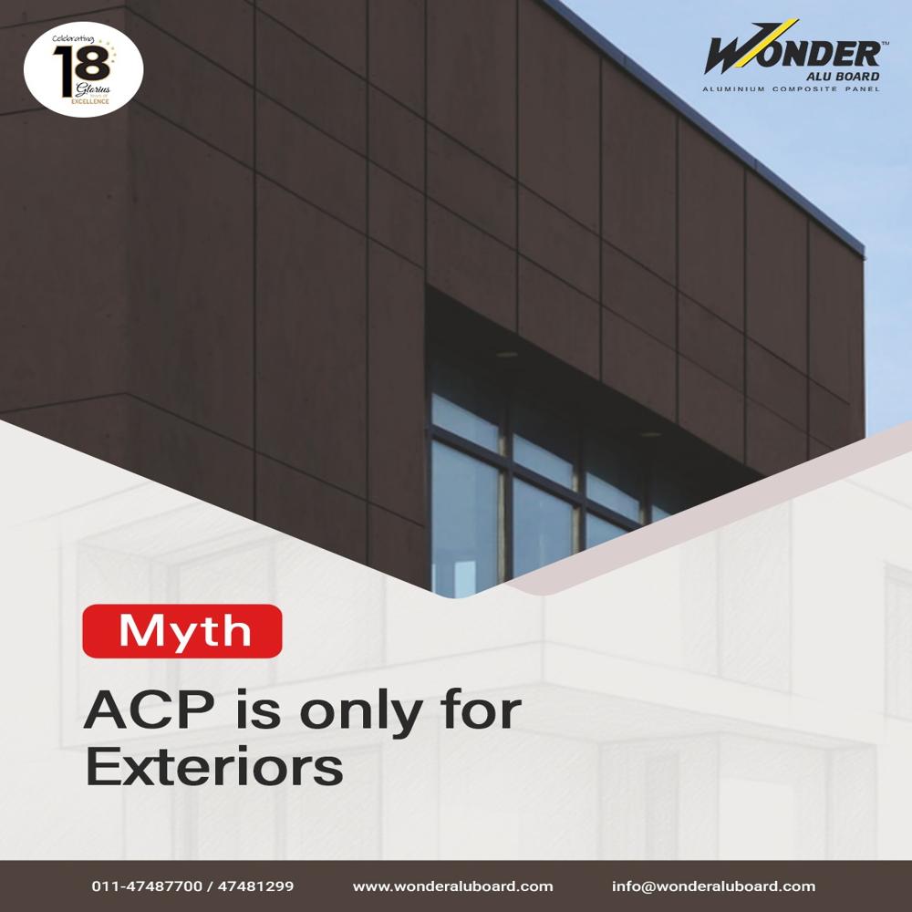 Premium Wonder Alu Board Aluminium Composite Panels (ACP Sheets) - Exterior & Interior