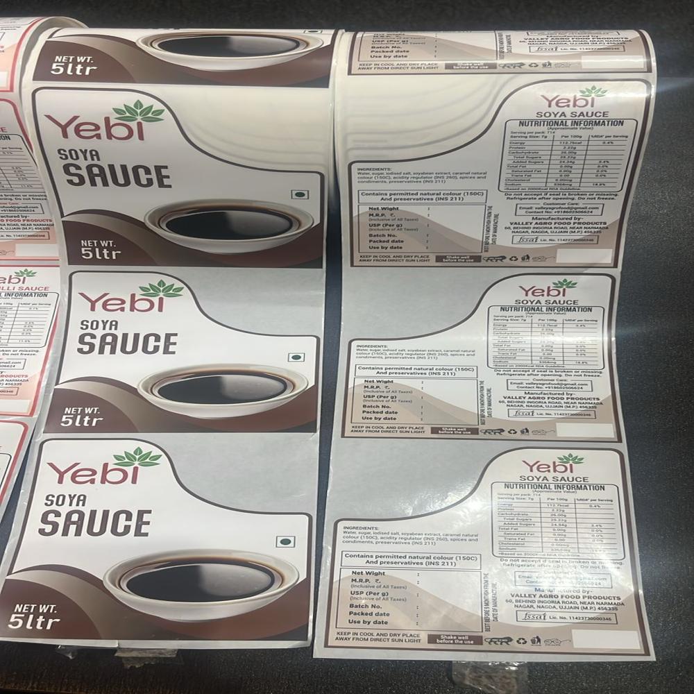 Digital Printed Label
