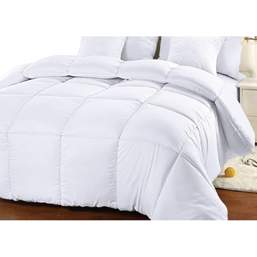 350Gsm Thermally Bonded Microfibre Linen Duvet Cover - Cavity Quantity: Single