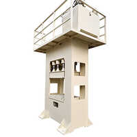 Semi Automatic Double Action Hydraulic Press - Alloy Steel, 1900x1200x2400mm, 100 Ton, 7.5 Kw Induction Motor, H-frame Welded Steel Structure, Oil Cooling, Semi-automatic Controls