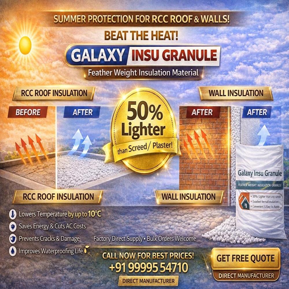 Insulation Granules for RCC Building