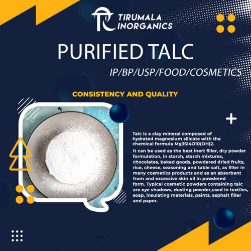 Purified Talc IP
