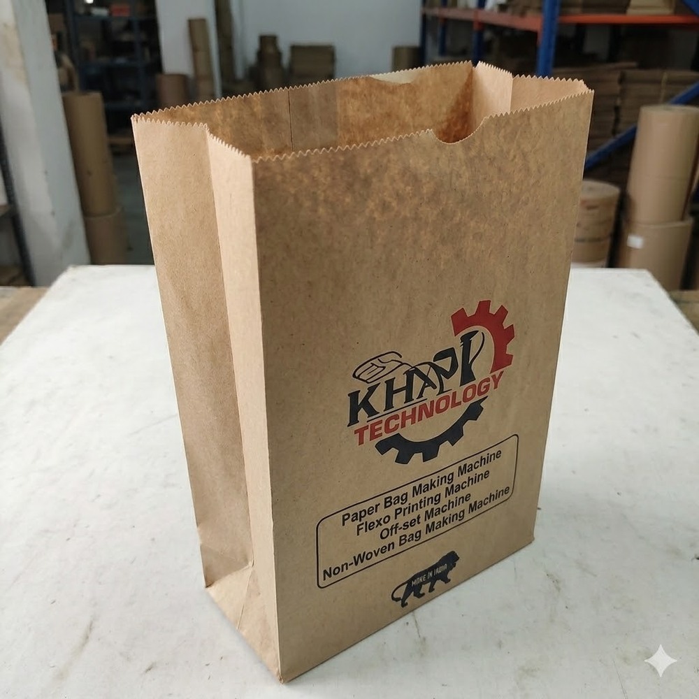 Eco-friendly Paper Pouches - Color: Brown