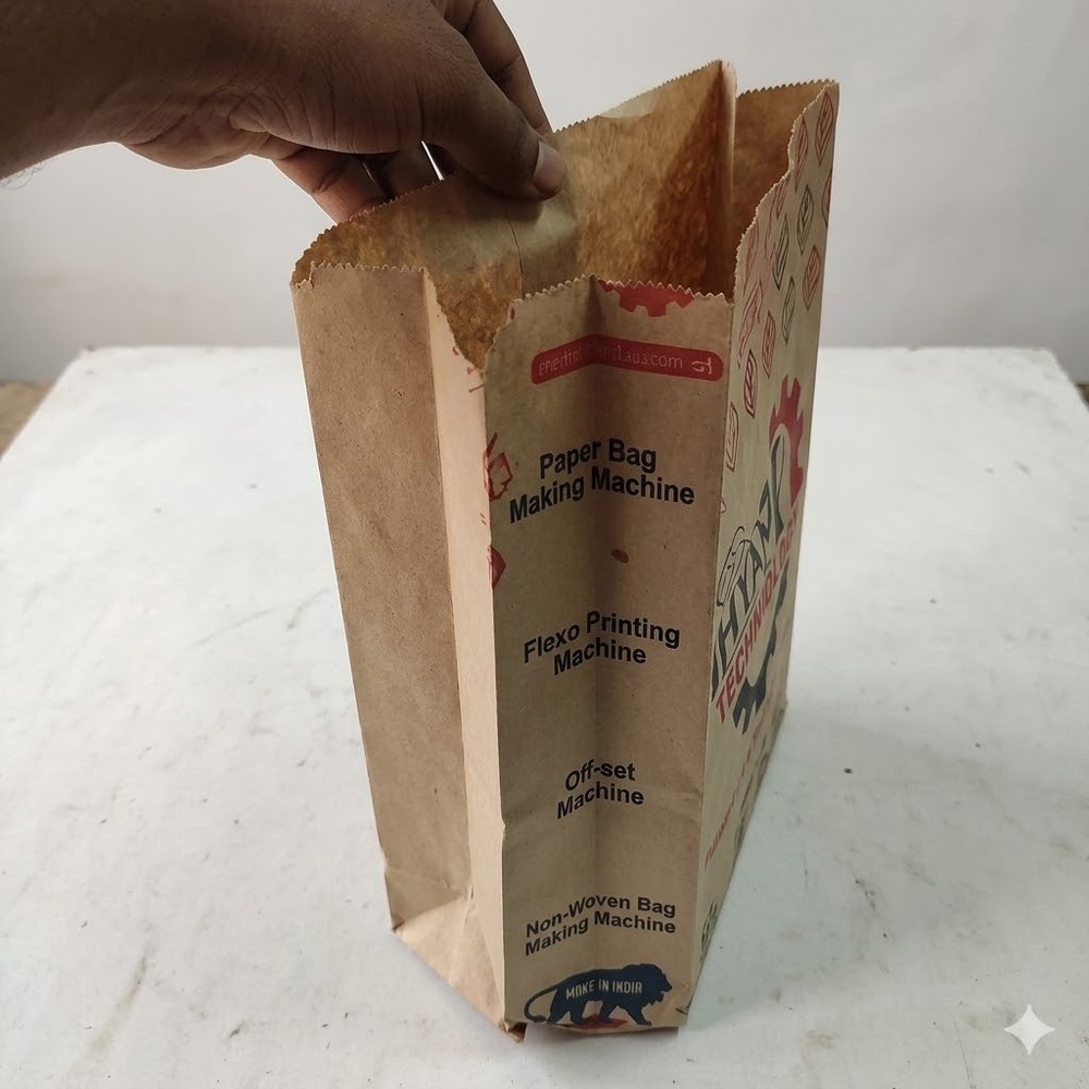 Eco-friendly Paper Pouches - Color: Brown