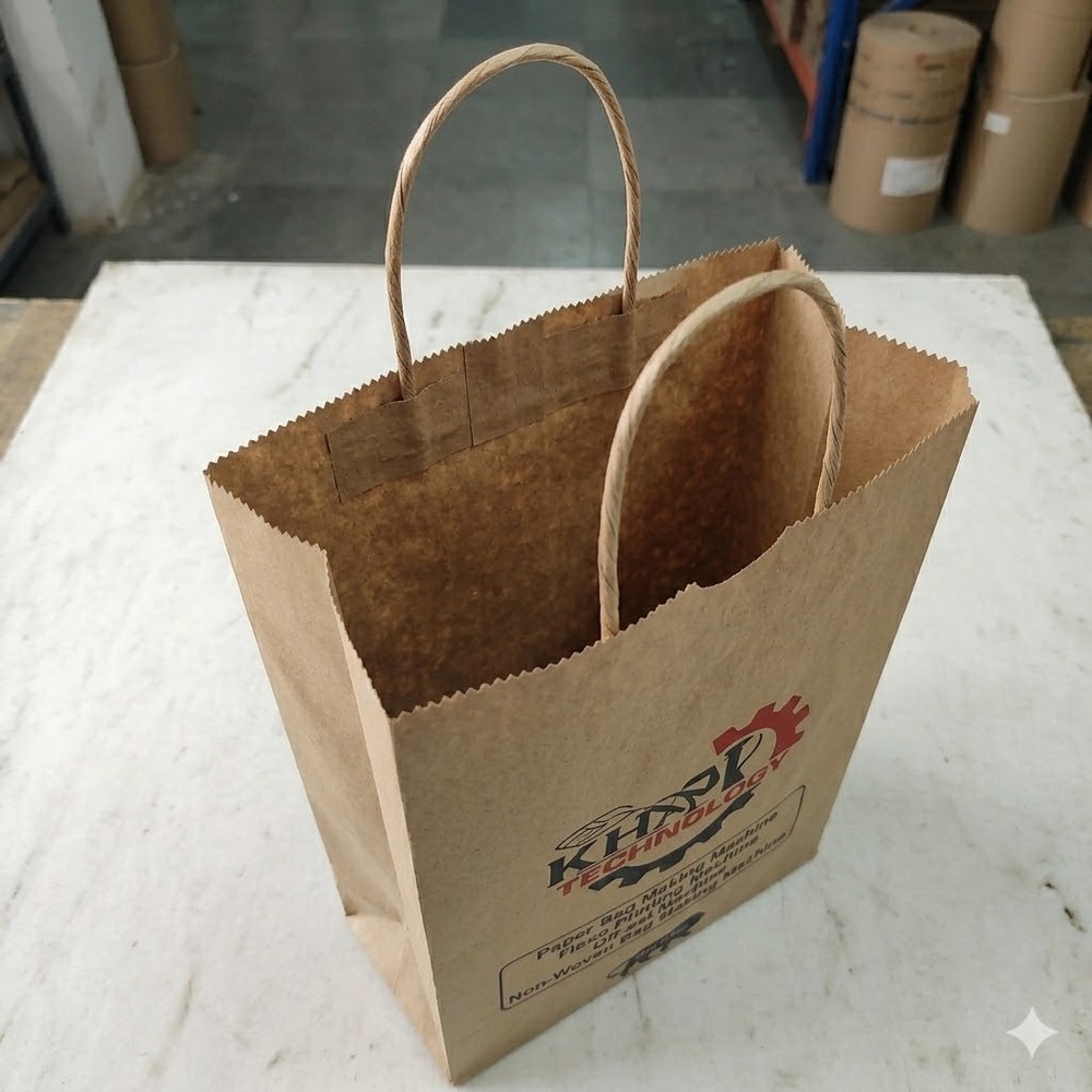 Eco-friendly Paper Pouches - Color: Brown