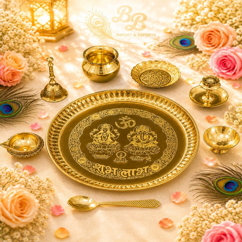 Lakshmi Ganesh Pooja Thali Set 