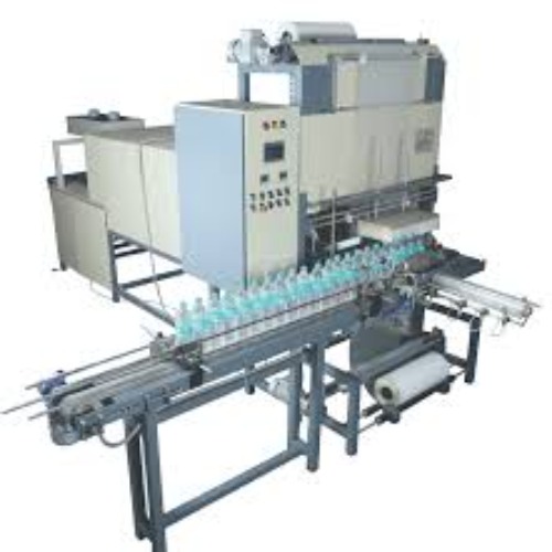 Industrial Shrink Wrapping Machine - Mild Steel, Silver - Semi-automatic, 230 Volt, Frequency Speed Control, 1-year Warranty