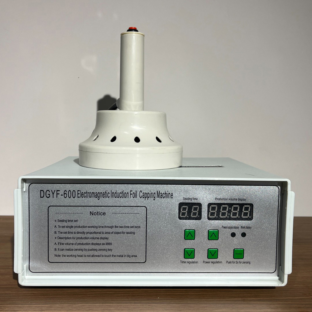 DGYF600 Electromagnetic Induction Foil Capping Machine