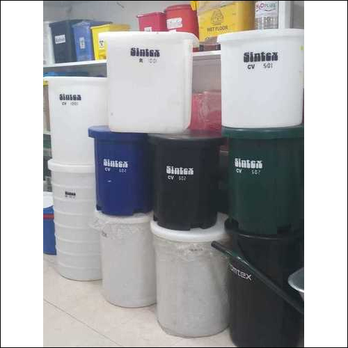 Chemical Storage Tank - Polyethylene, 50-200l Capacity | White Color, Variable Dimensions, 10-50kg Weight, Iso 9001 Compliance