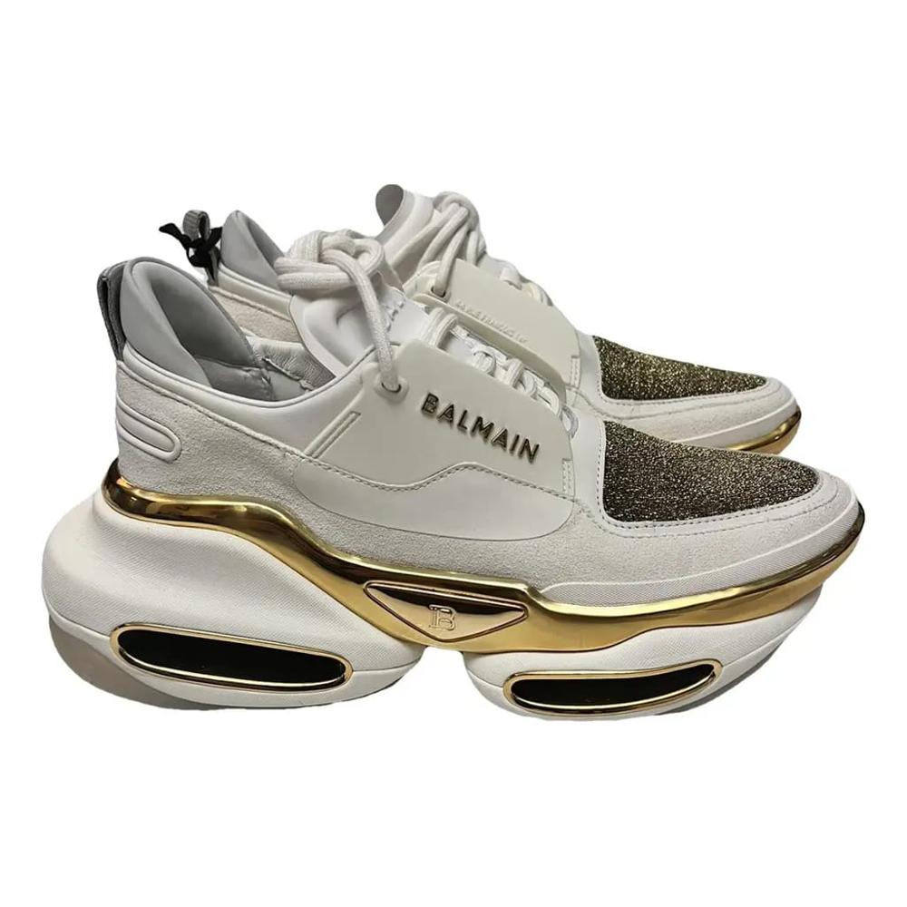 Bold Low Sneakers Boys - Color: White Golden