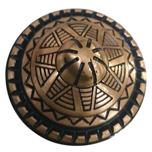 60mm Round Brass Doms