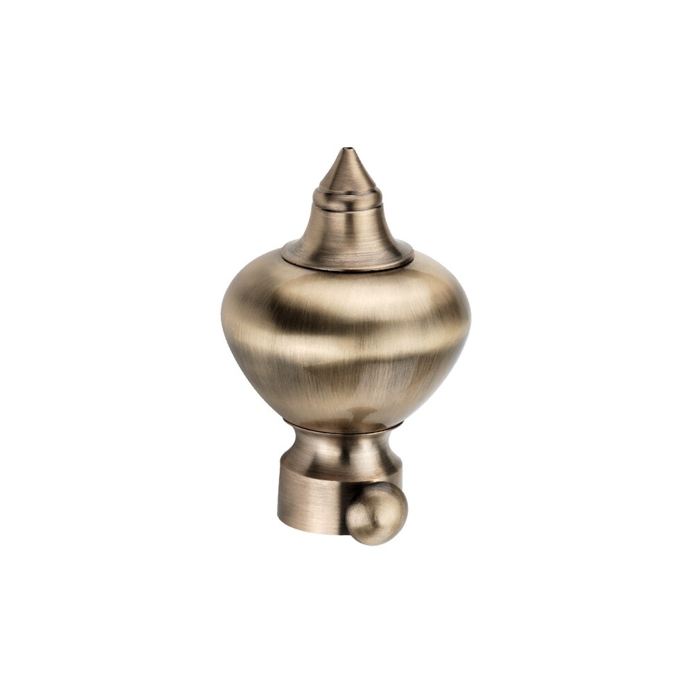 CB-3006 Brass Curtain Bracket Finish Vintage