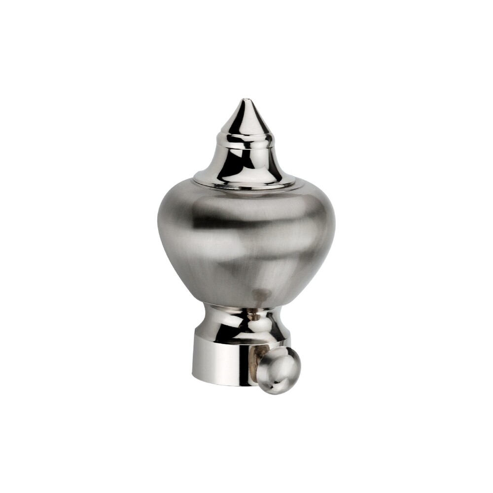CB-3546 Nickel Silver Finish Brass Curtain Bracket