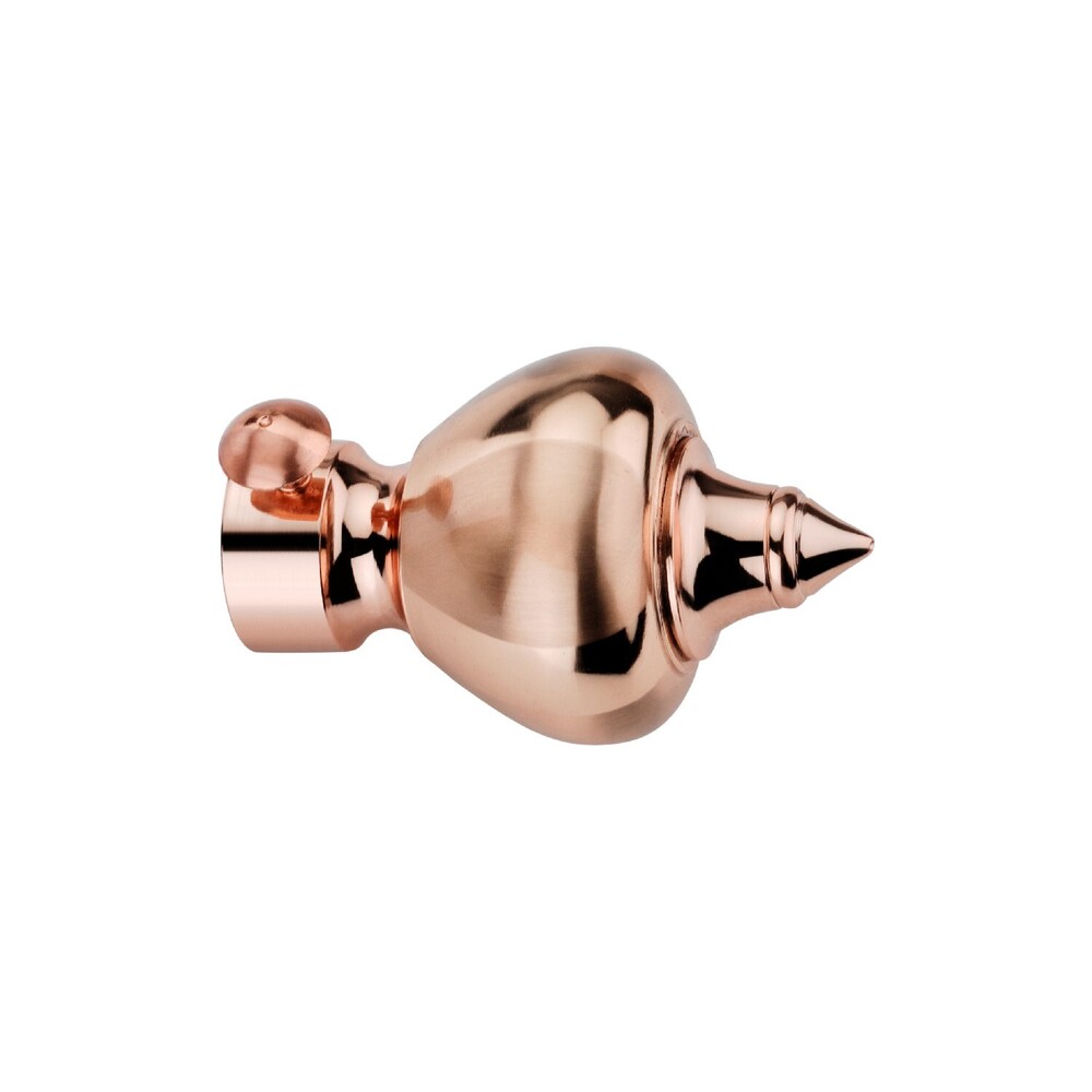 CB-3546 Rose Gold Finish Brass Curtain Bracket