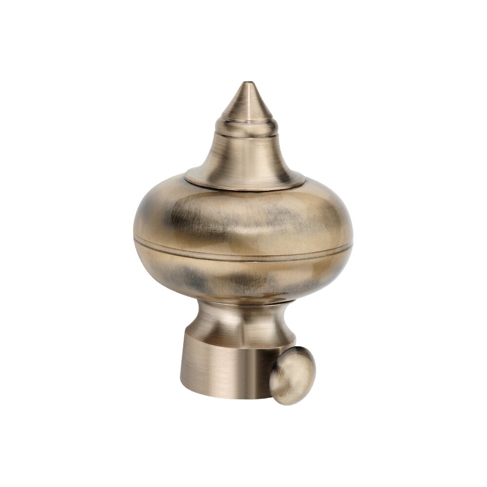 Antique Brass Finish Curtain Bracket