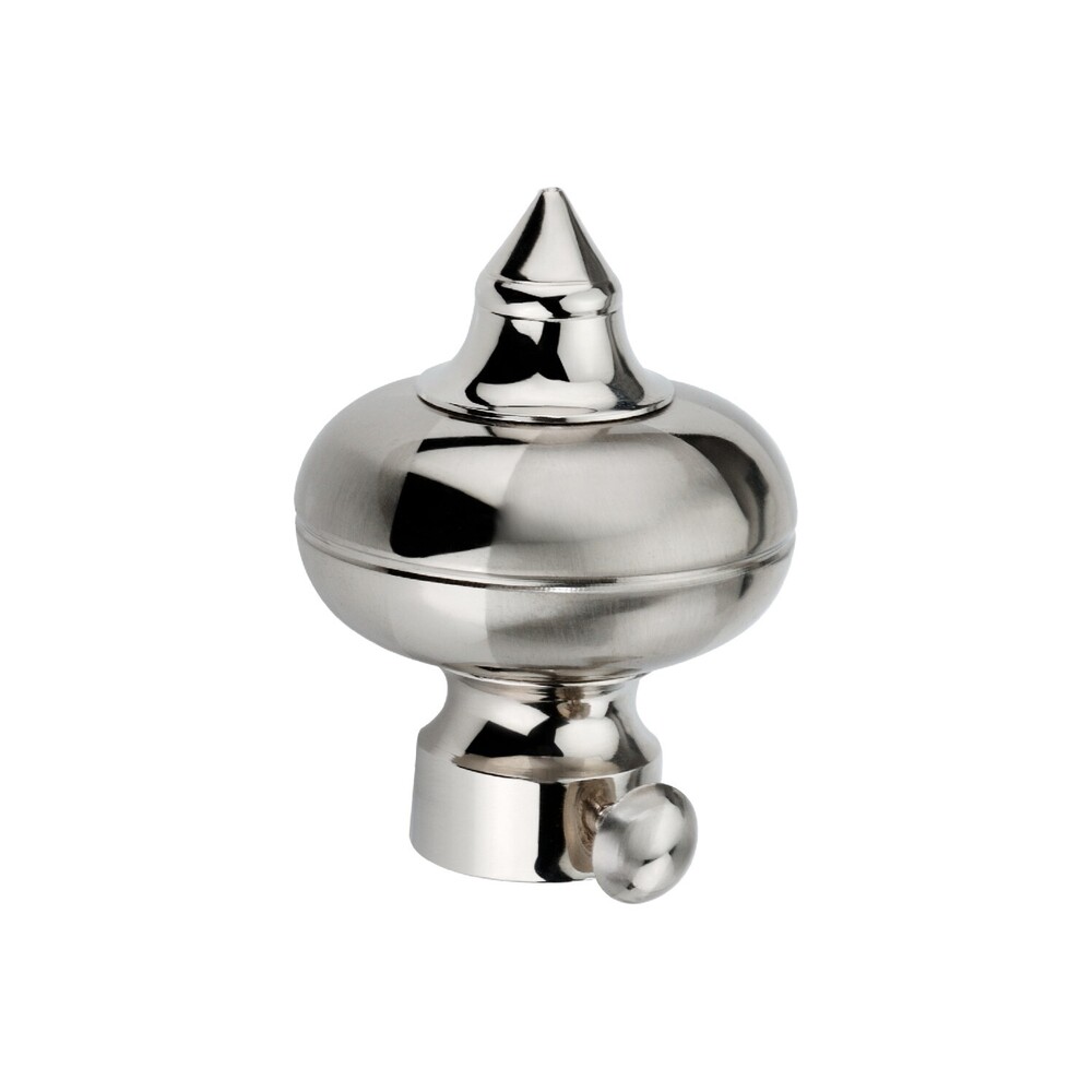 Nickel Silver Finish Brass Curtain Bracket