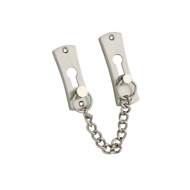 DC-447 Nickel Silver Door Chain