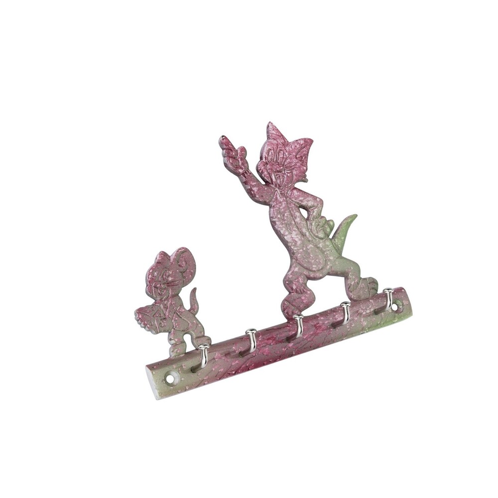 HK-1066 Brass Wall Hanger With 5 Hooks