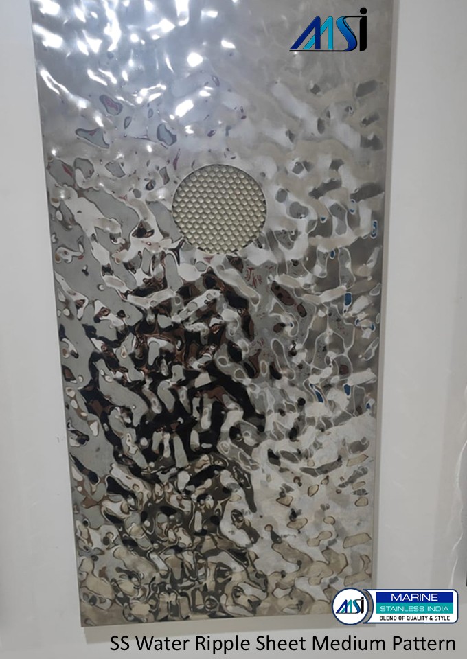 Stainless Steel Small Pattern Ripple sheet