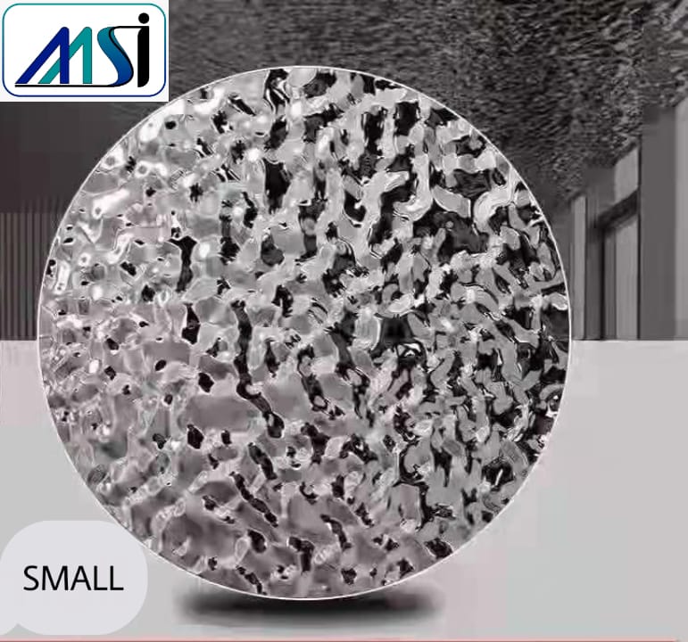 Stainless Steel Water Ripple Large big pattern