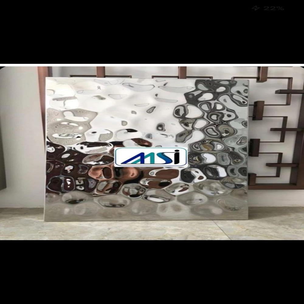Stainless Steel Water Ripple Large big pattern