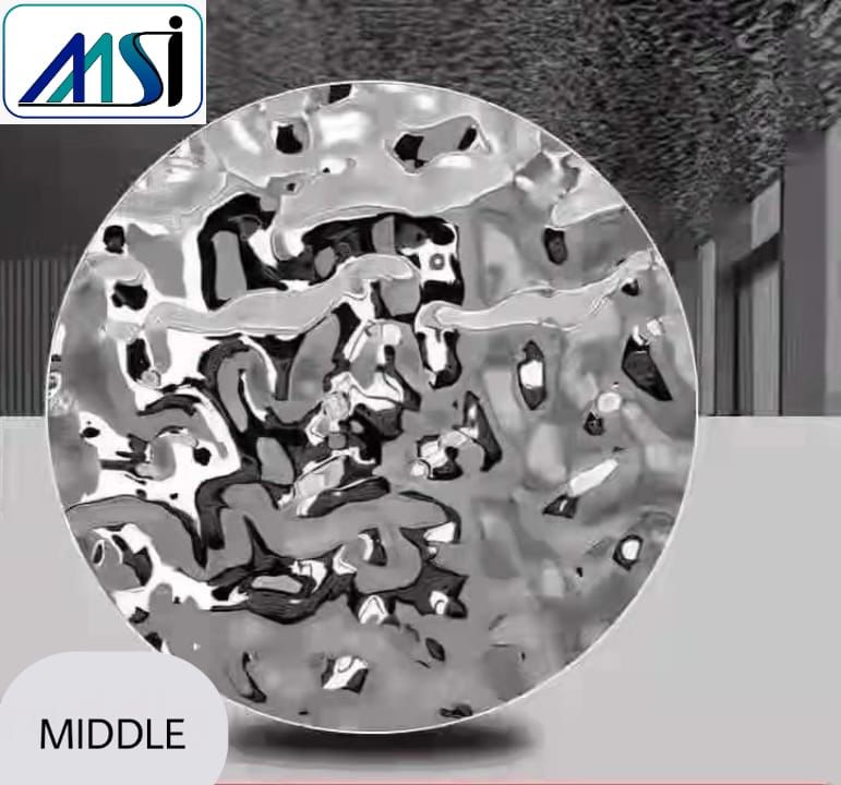 Stainless Steel Water Ripple Large big pattern