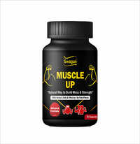 Muscle Up Capsule - Herbal Extracts, Vitamins & Minerals, 60 Capsules | Muscle Gain, Recovery, Strength, Stamina & Energy