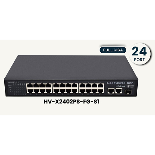 HVX2402PSFGS1 AI Network POE Switch